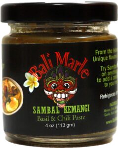 SAMBAL KEMANGI - basil and Chili Paste